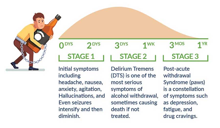 symptoms of alcohol withdrawal florida